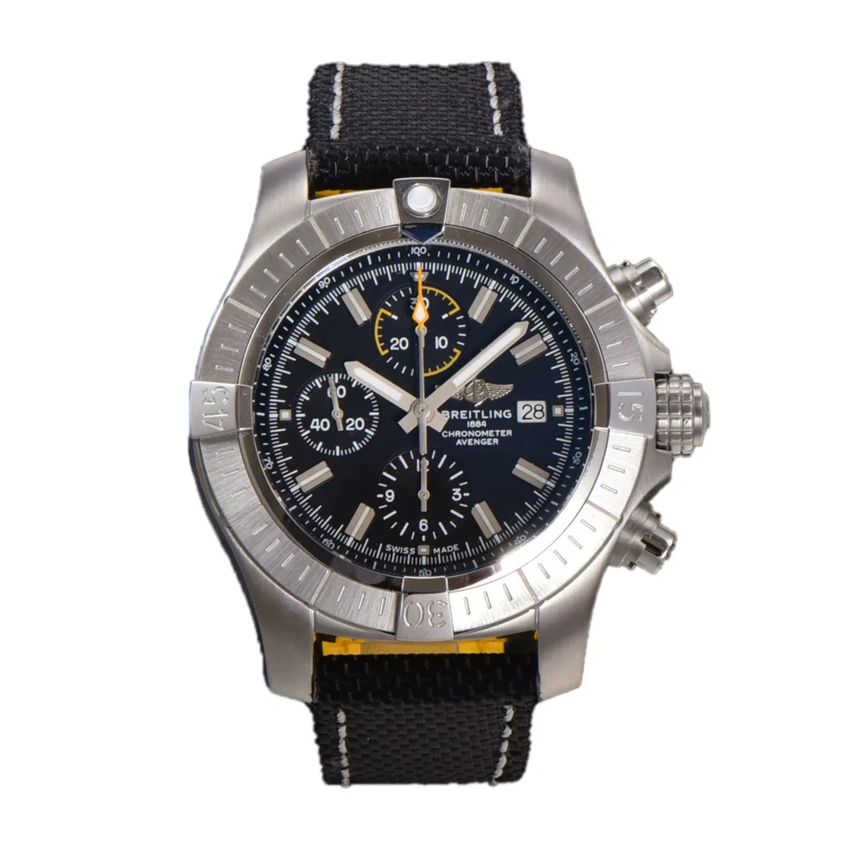 Avenger Bandit Black Dial in Steel