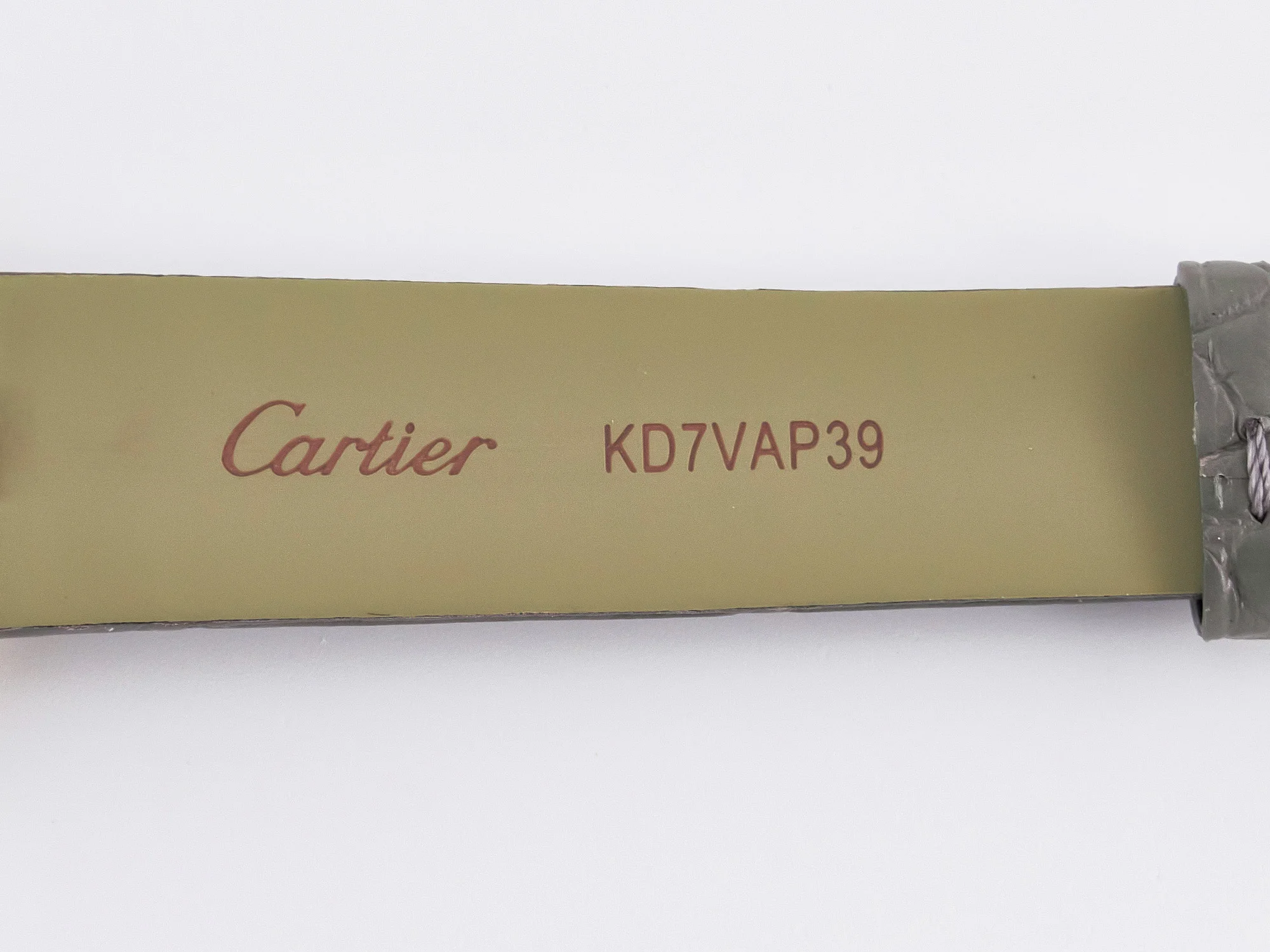 Ballon Blanc De Cartier 30mm RG DRF 1:1 Best Edition Silvered Texture Dial on Green Leather Strap Ronda Quartz