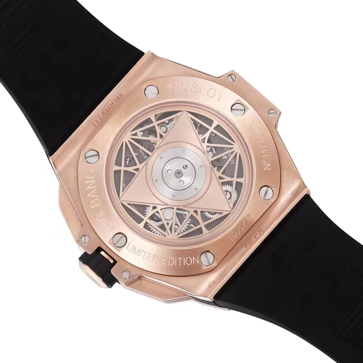 Big Bang Sang Bleu II Blue Dial in Rose Gold