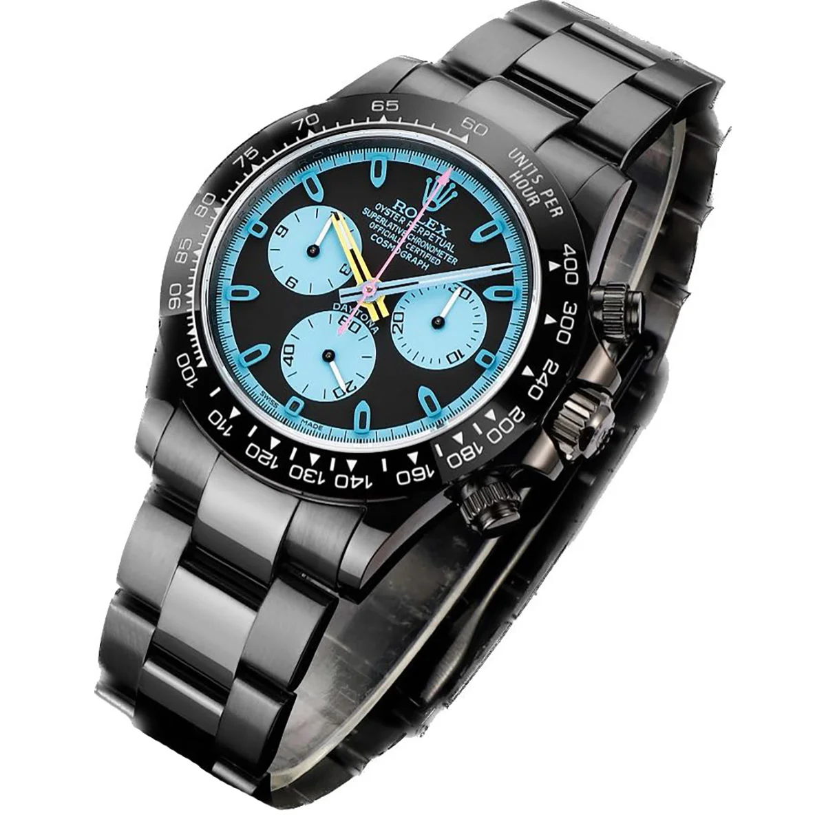 Blaken Daytona Black/Blue Dial