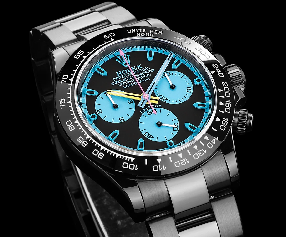 Blaken Daytona Black/Blue Dial
