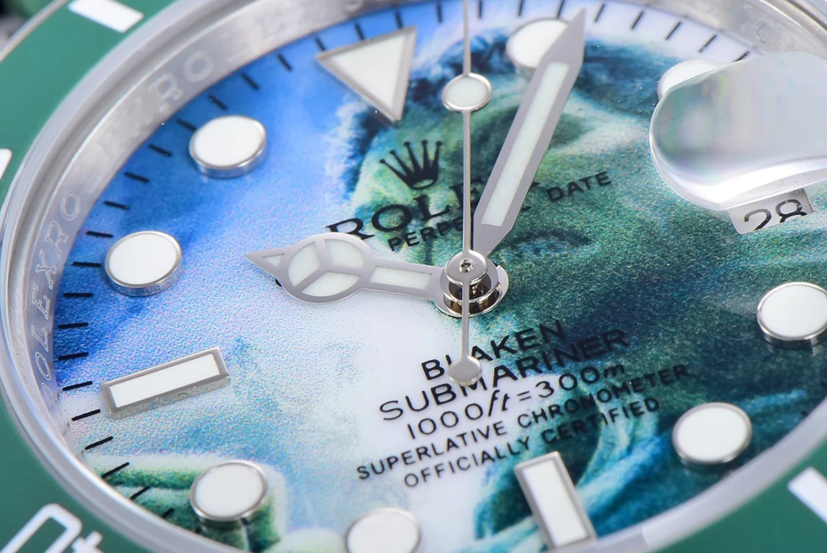 Blaken Submariner 116610 Hulk Dial on Bracelet