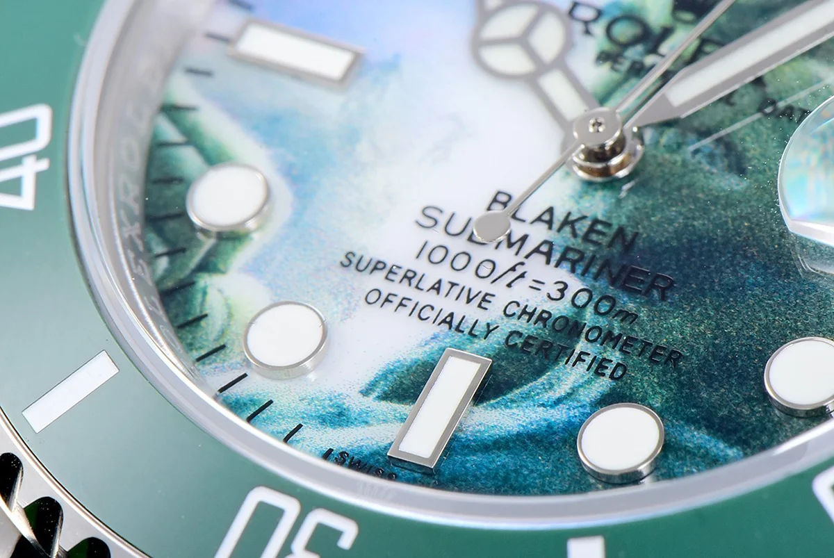 Blaken Submariner 116610 Hulk Dial on Bracelet