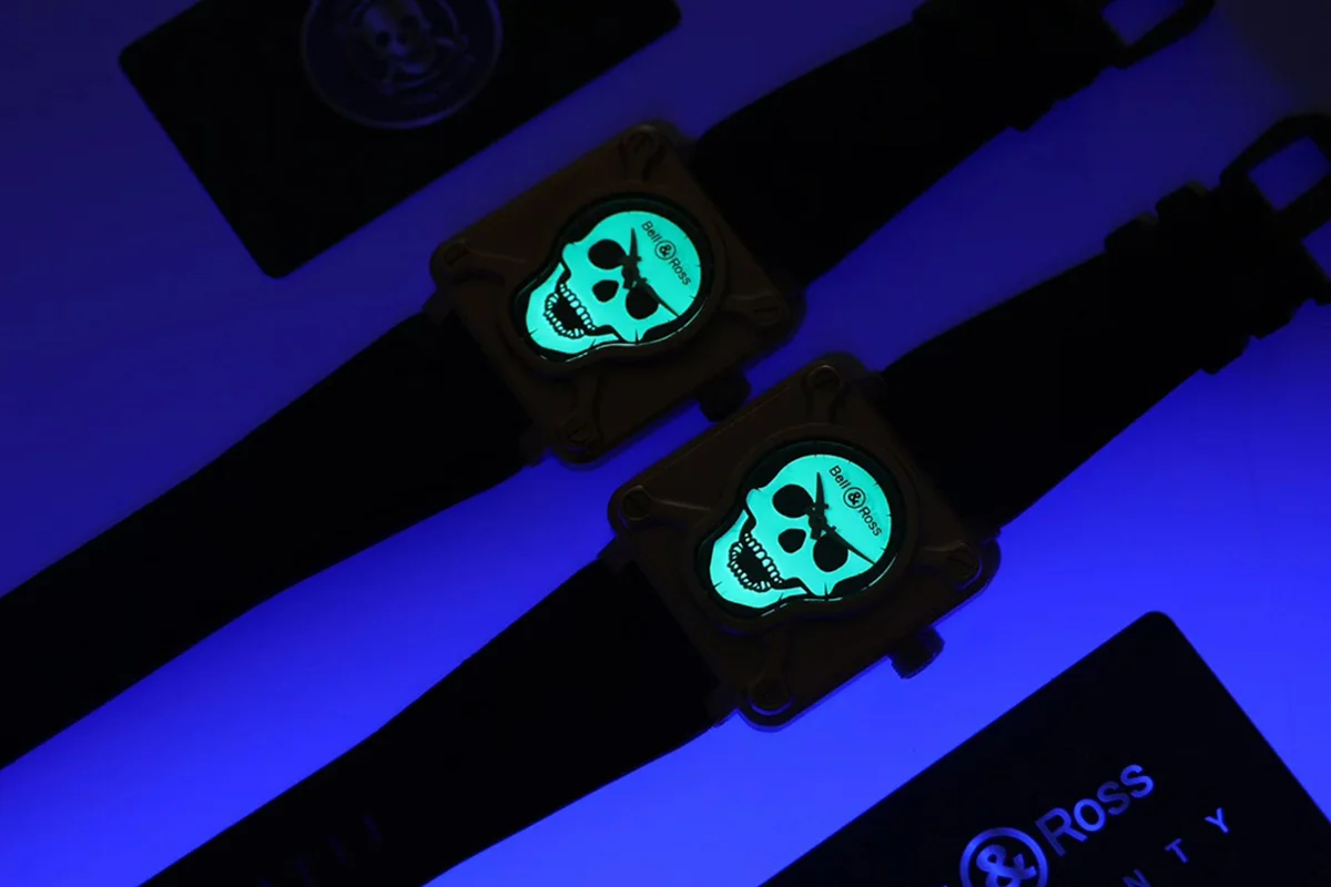 BR 01 Skull Bronze Black
