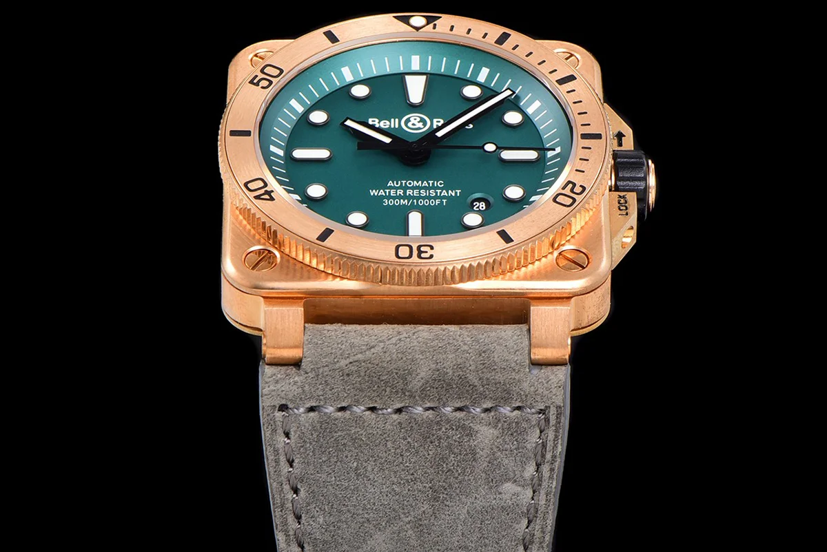 BR 03-92 Diver Green Bronze