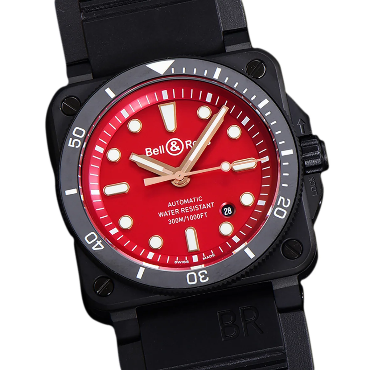 BR 03-92 Red Dial in PVD