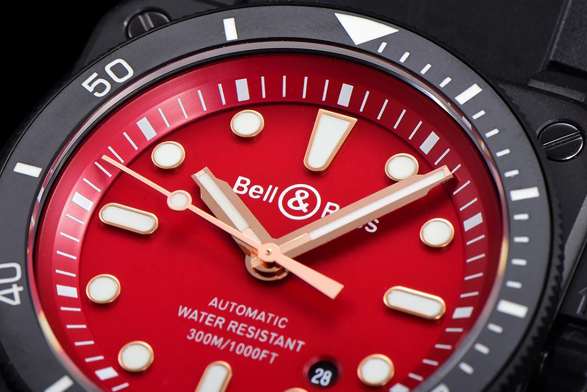 BR 03-92 Red Dial in PVD