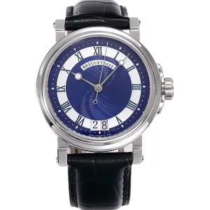 Breguet Marine Automatic Big Date 5817 Blue Dial Watch in Steel