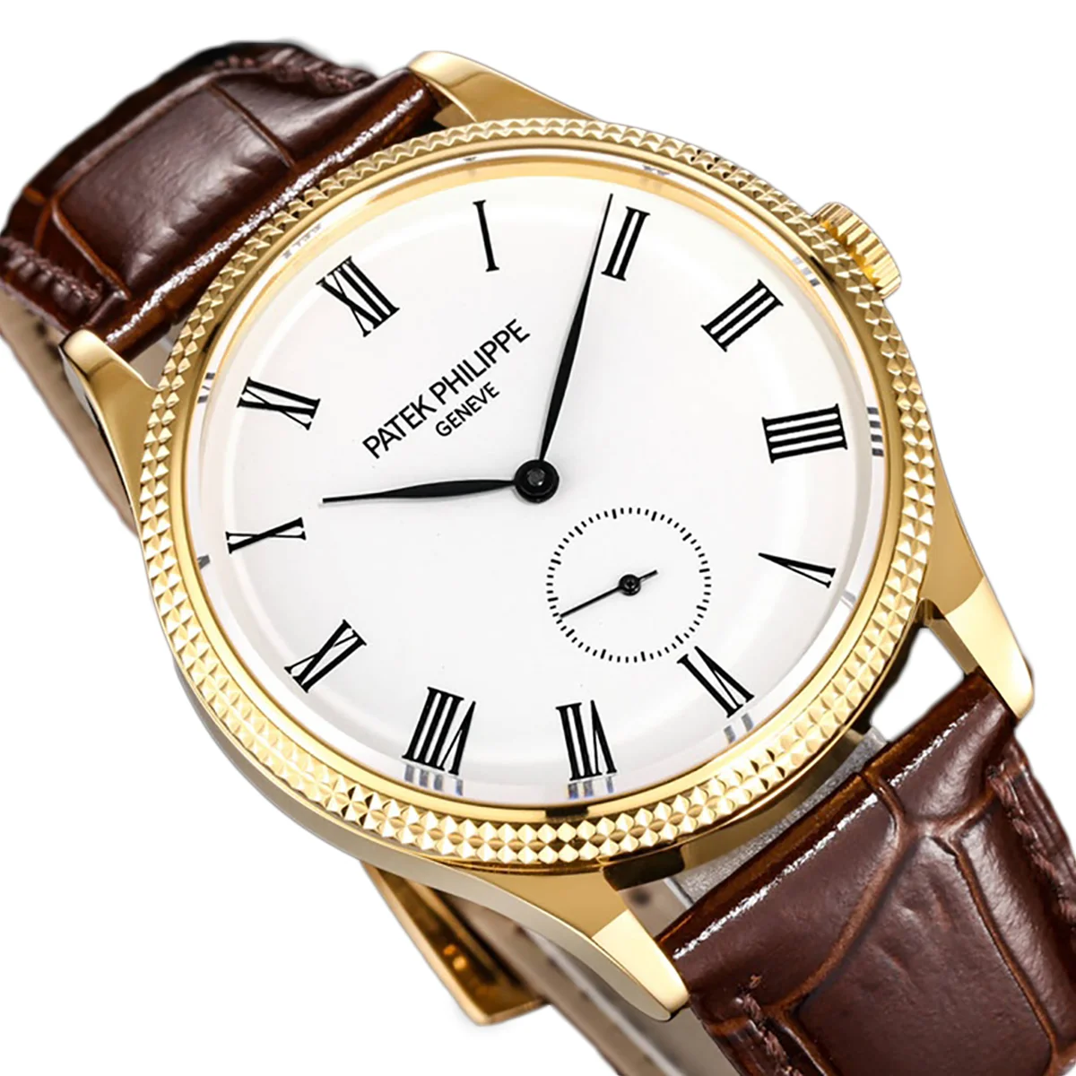 Calatrava 5119G White Dial in Yellow Gold