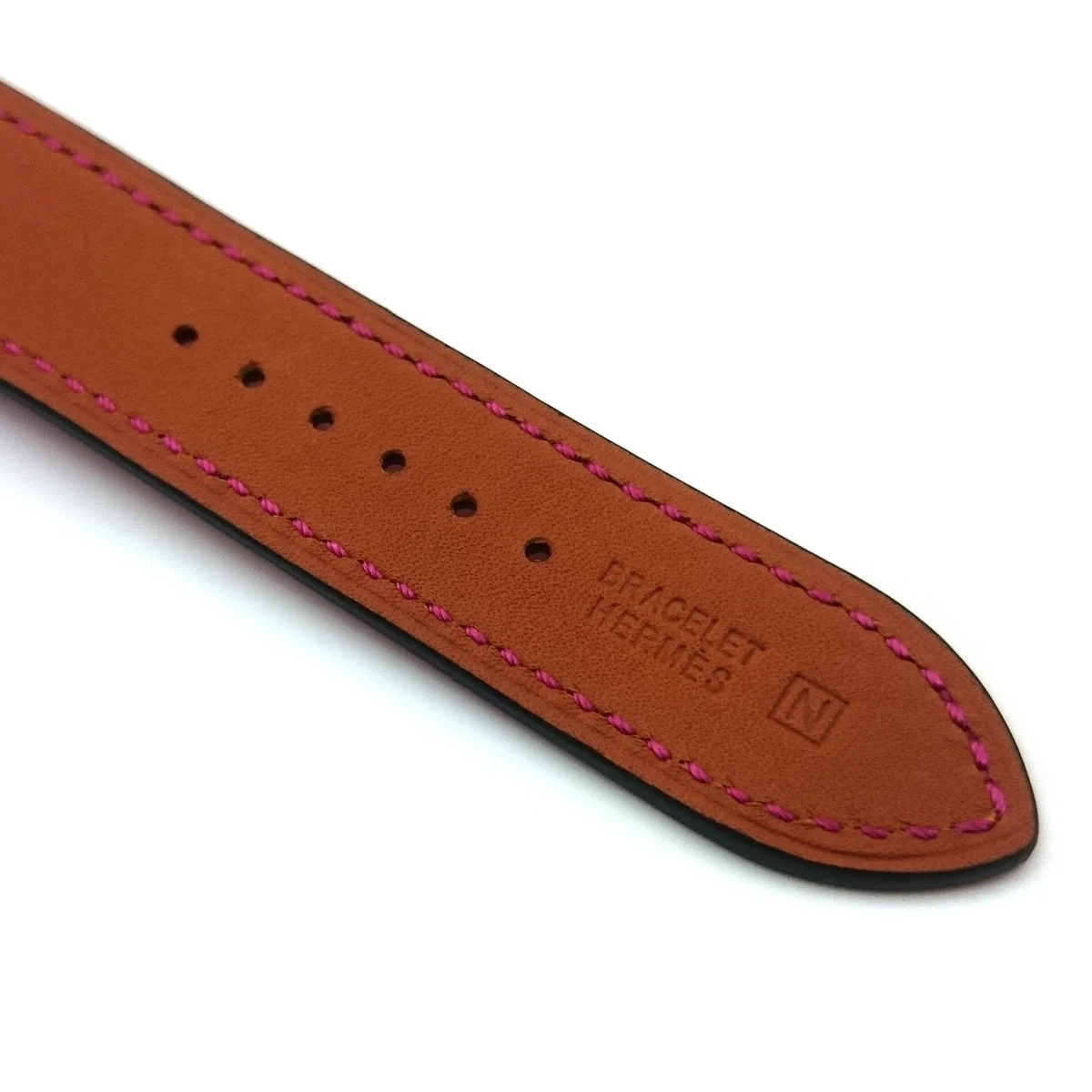 Cape Cod GM Quartz Rose Gold with Diamond Bezel on Pink Fjord Leather Strap