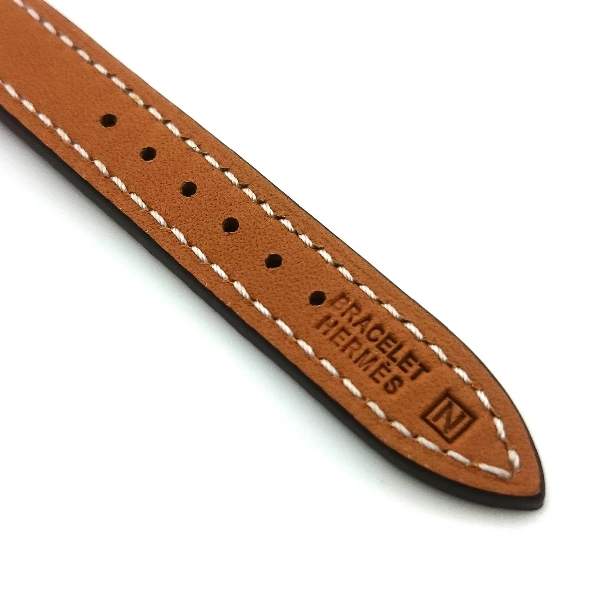 Cape Cod Tonneau Rose Gold on Pink Epsom Leather Strap