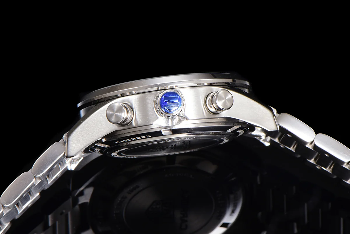 Carrera Chronograph 42 Blue Dial