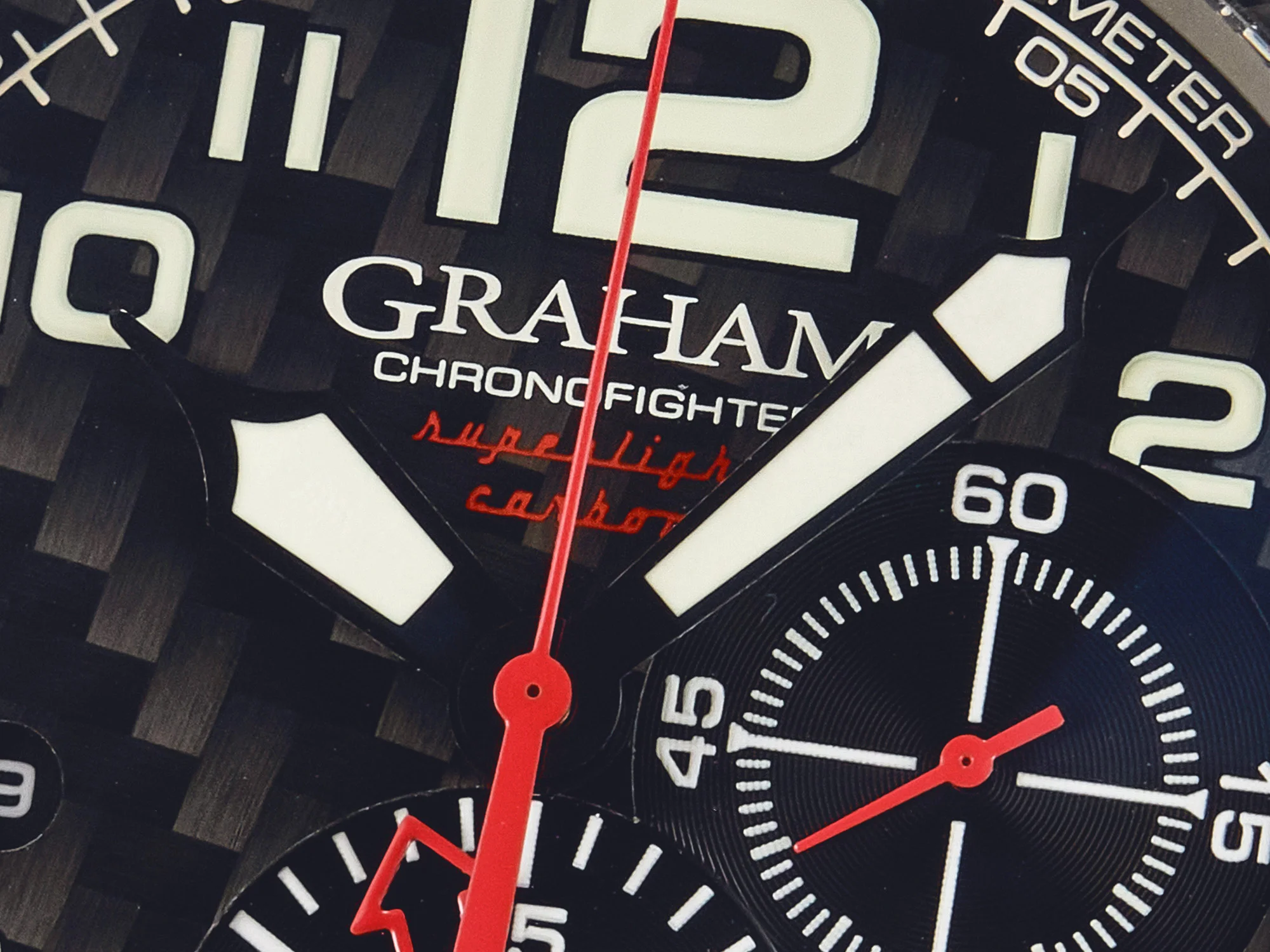 Chronofighter Superlight JKF 1:1 Best Edition on Red Rubber Strap A7750