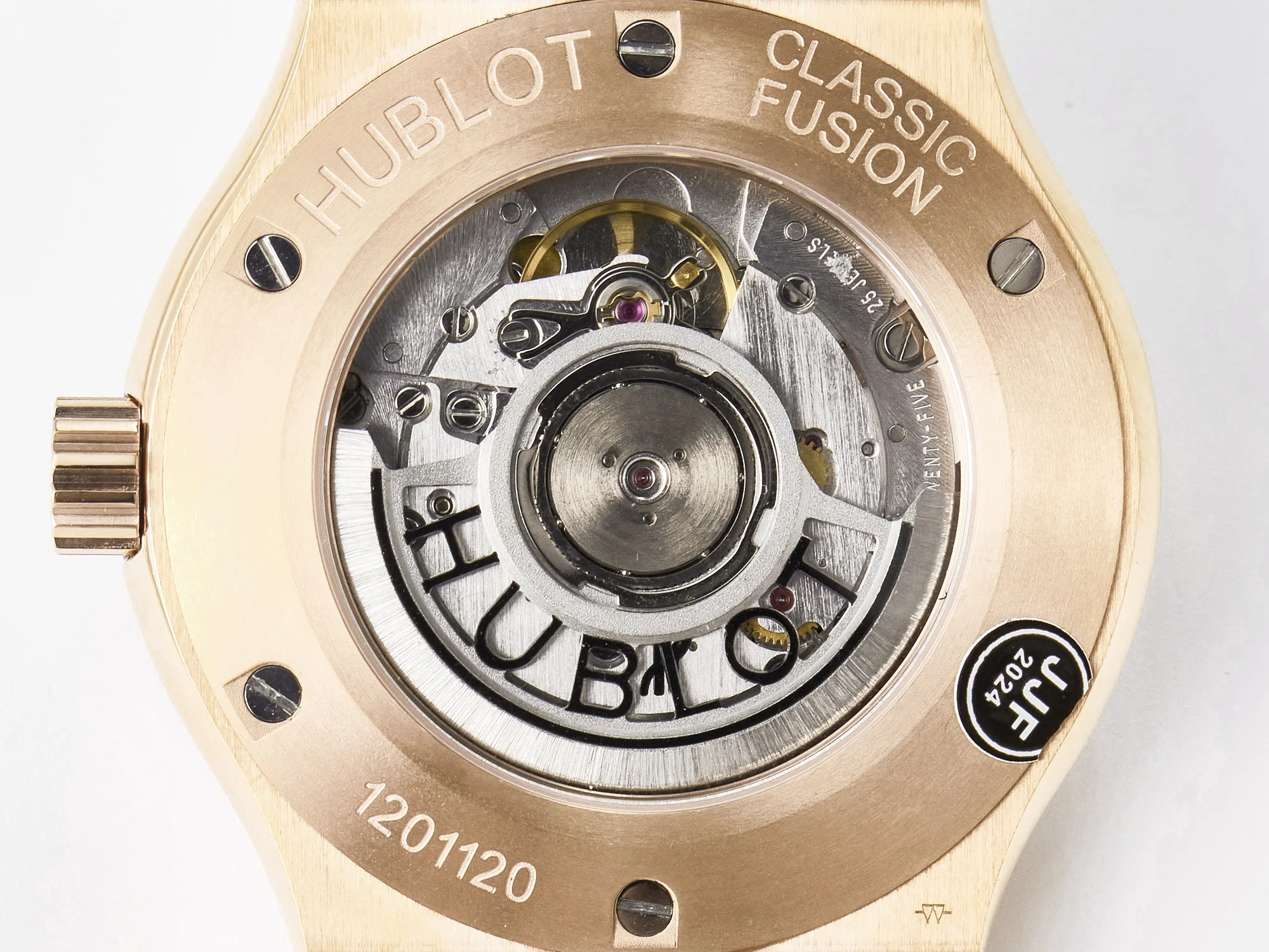 Classic Fusion 42mm RG JJF 1:1 Best Edition Gray Dial on Black Gummy Leather Strap