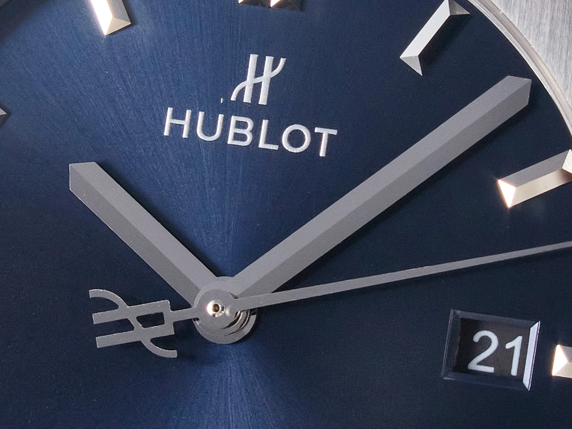 Classic Fusion 42mm SS JJF 1:1 Best Edition Blue Dial on Blue Gummy Leather Strap