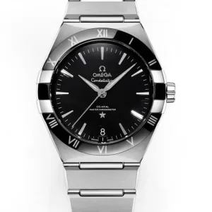 Constellation Co-Axial Master Chronometer 41mm Black Dial on Bracelet