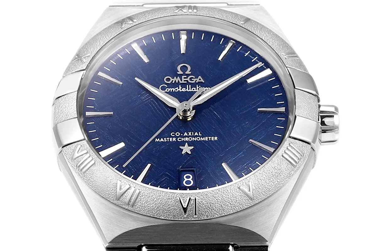 Constellation Co-Axial Master Chronometer 41mm Blue Meteorite Dial on Bracelet