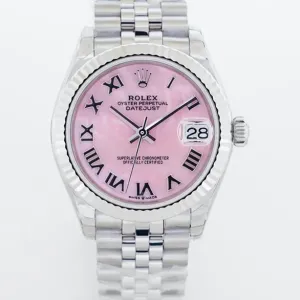 Datejust 36 126234 Pink MOP Dial in Steel on Jubilee Bracelet