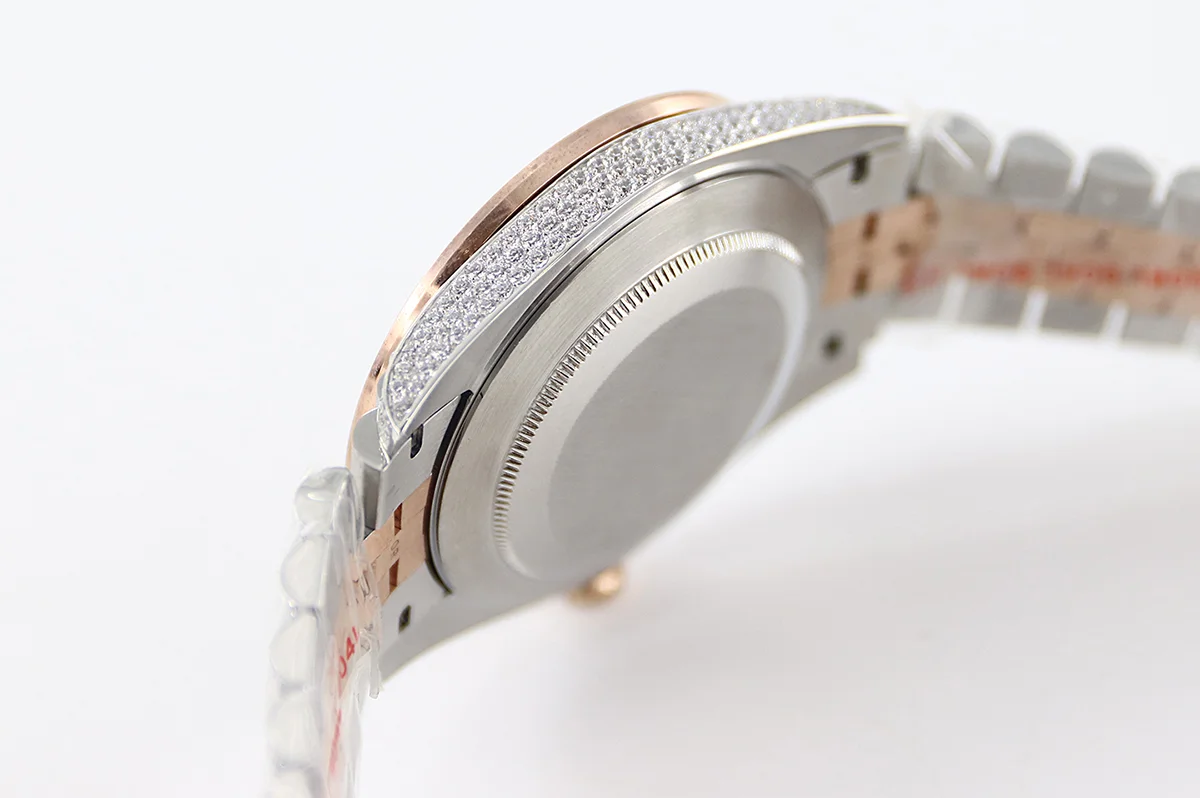 Datejust 41 126300 Diamond Dial Arabic Markers in Rose Gold on Jubilee Bracelet