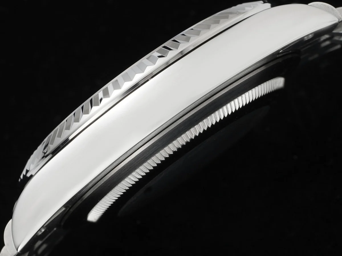 Datejust 41 126300 Green Dial with Arabic Numerals in Steel