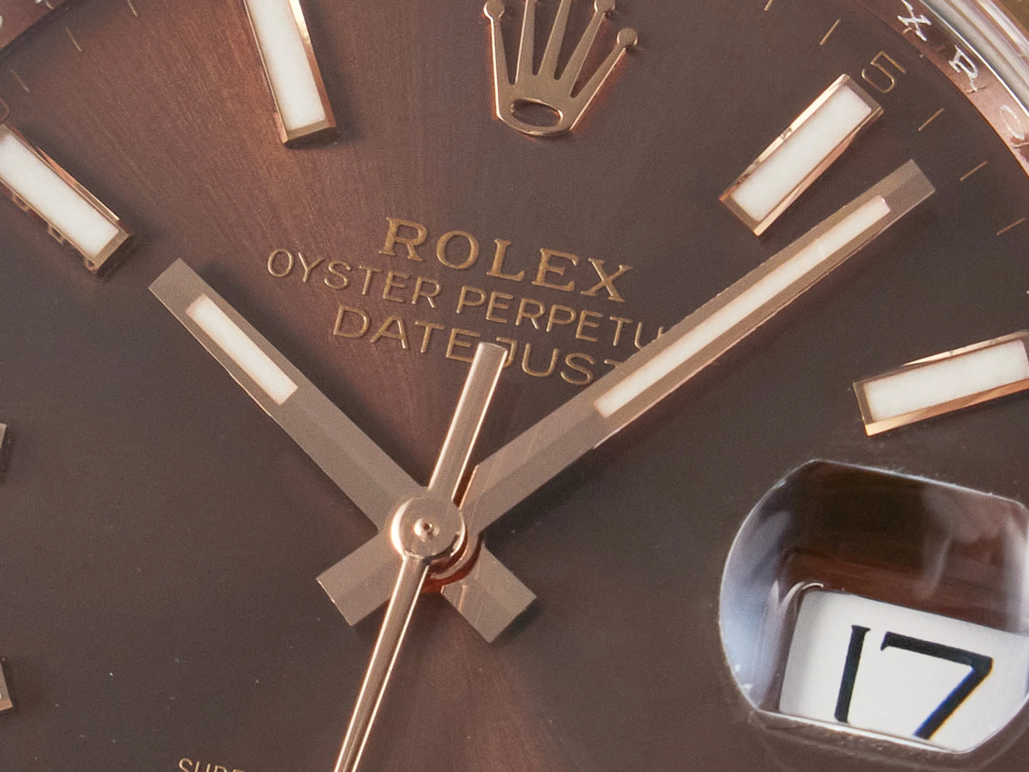 DateJust 41 126331 ARF 1:1 Best Edition 904L Steel Brown Dial on SS/RG Jubilee Bracelet SH3235(Gain Weight)