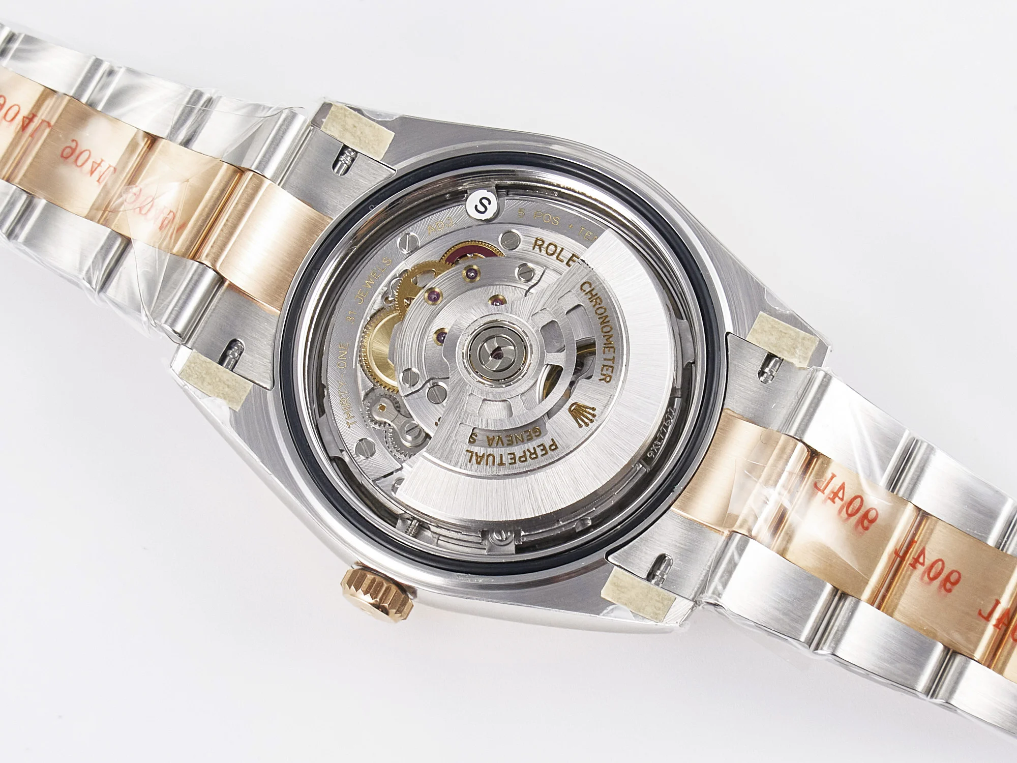 DateJust 41 126331 ARF 1:1 Best Edition 904L Steel Brown Dial on SS/RG Oyster Bracelet SH3235(Gain Weight)