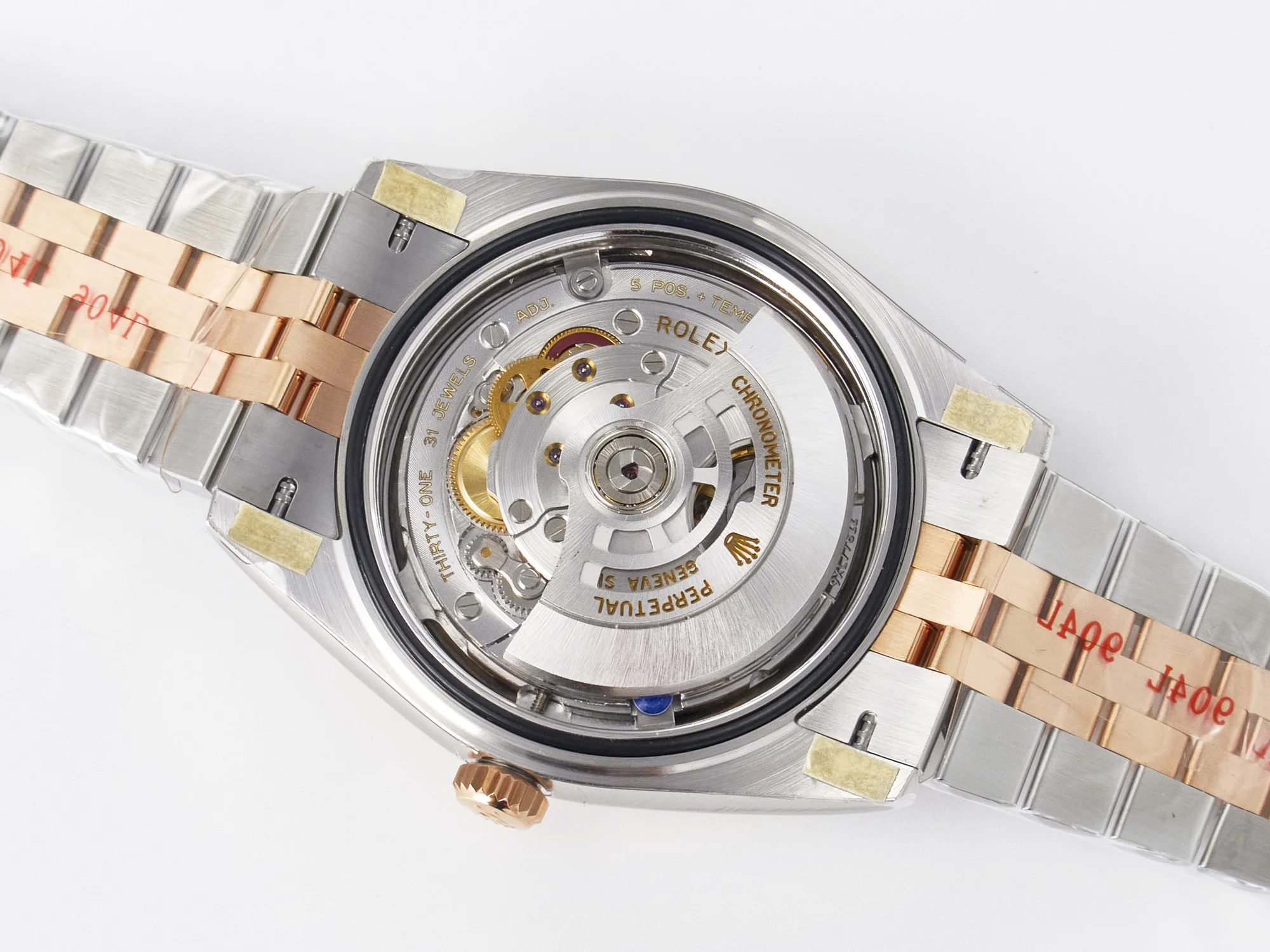 DateJust 41 126331 ARF 1:1 Best Edition 904L Steel Brown Dial on SS/RG Jubilee Bracelet SH3235(Gain Weight)