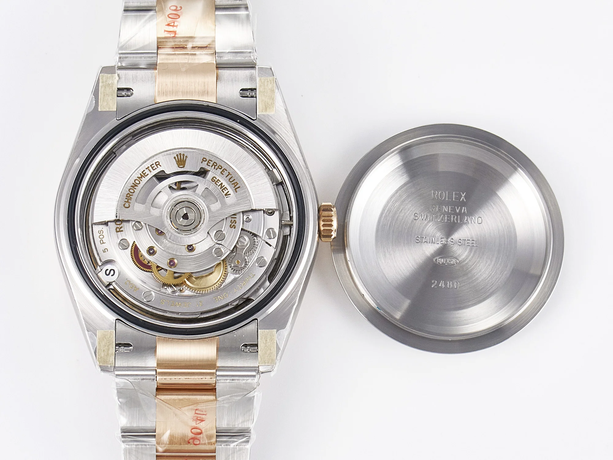 DateJust 41 126331 ARF 1:1 Best Edition 904L Steel Brown Diamonds Dial on SS/RG Oyster Bracelet SH3235(Gain Weight)