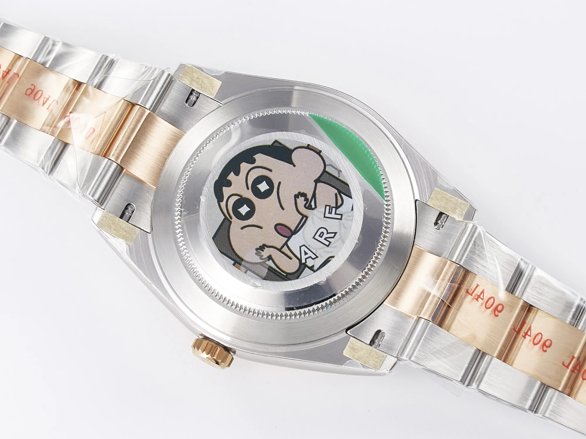 DateJust 41 126331 ARF 1:1 Best Edition 904L Steel Gray Dial Green Roman Marker on SS/RG Oyster Bracelet SH3235(Gain Weight)