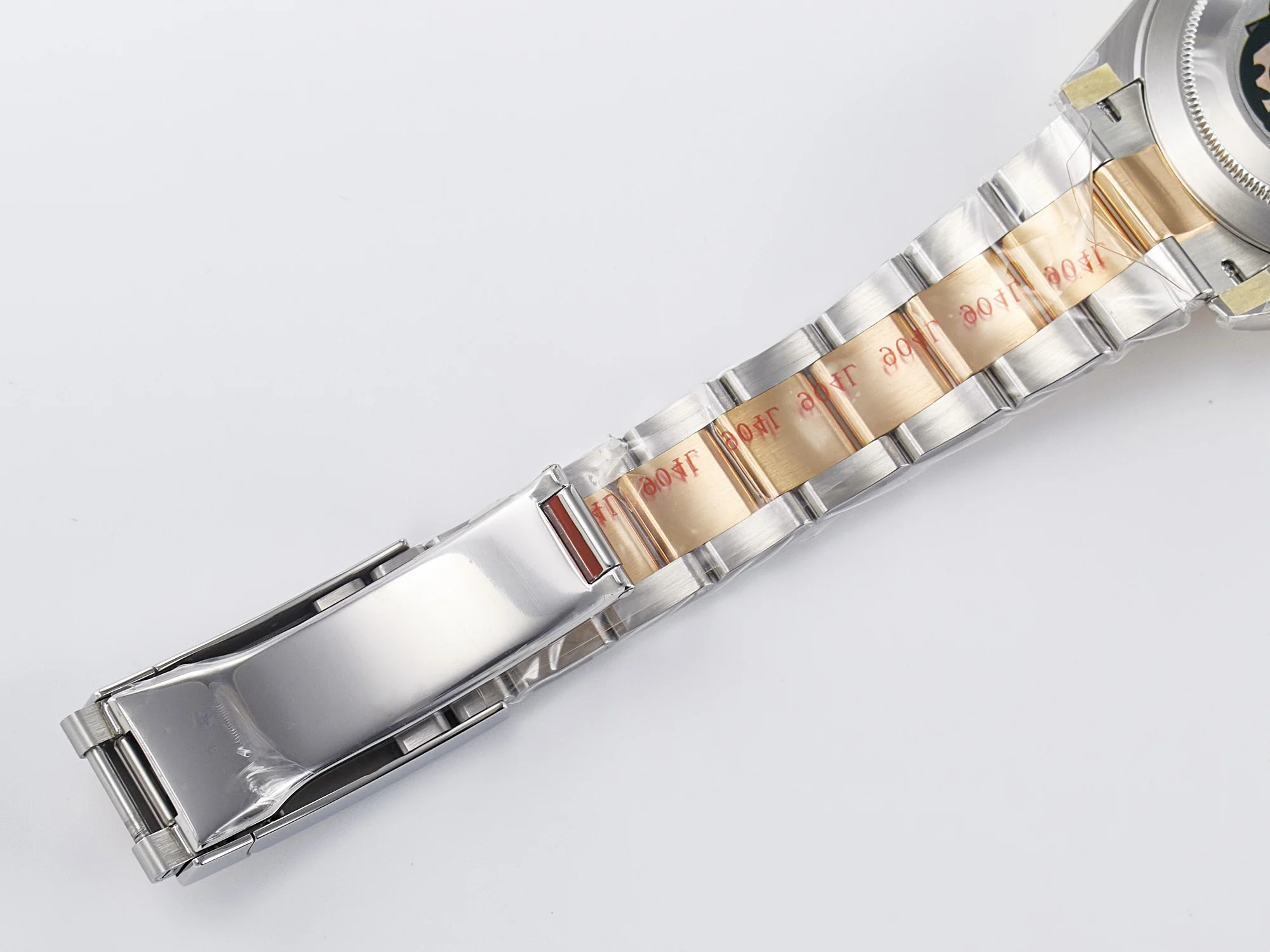 DateJust 41 126331 ARF 1:1 Best Edition 904L Steel Gray Dial Green Roman Marker on SS/RG Oyster Bracelet SH3235(Gain Weight)
