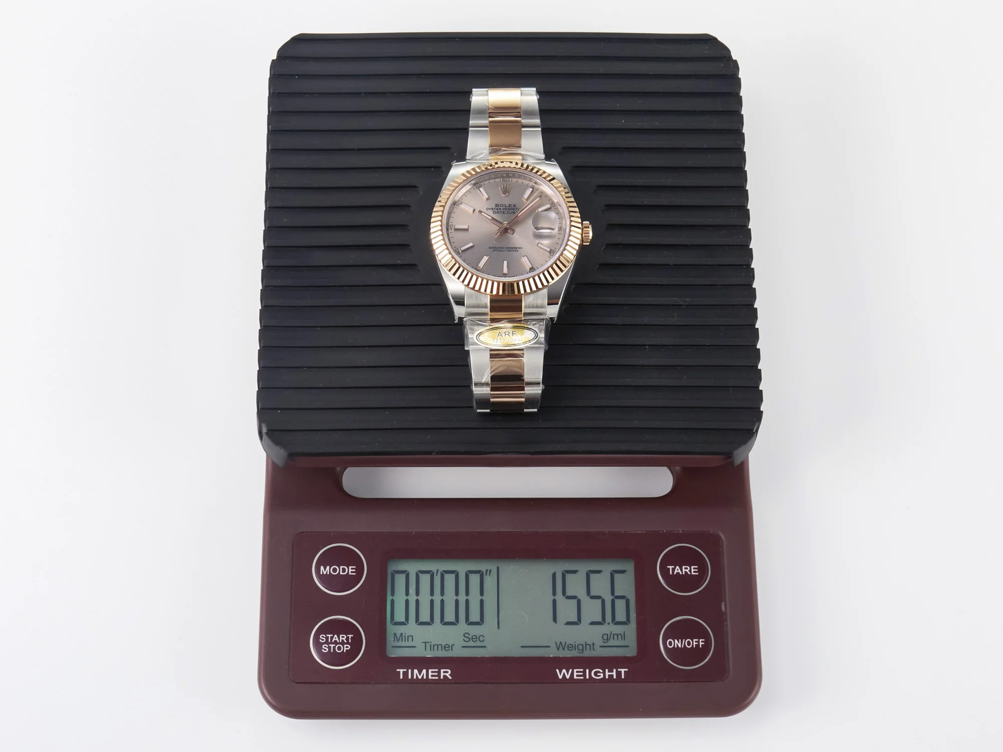 DateJust 41 126331 ARF 1:1 Best Edition 904L Steel RG Dial on SS/RG Oyster Bracelet SH3235(Gain Weight)