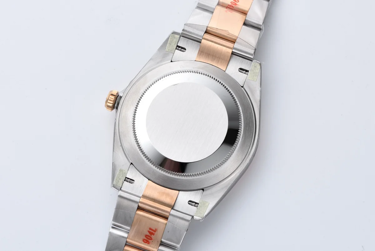 Datejust 41 126331 Pink Sundust Dial Diamond Markers in Everose/Steel on Oyster Bracelet