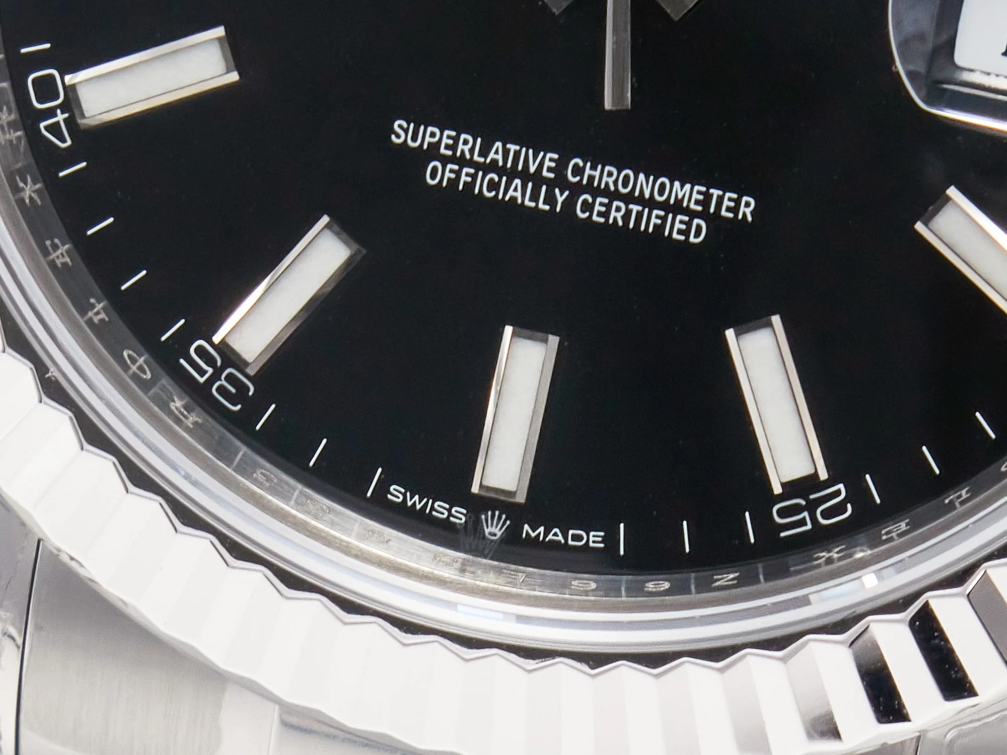 DateJust 41 126334 904L SS VSF 1:1 Best Edition Black Dial on Oyster Bracelet VS3235 V2 (133g)