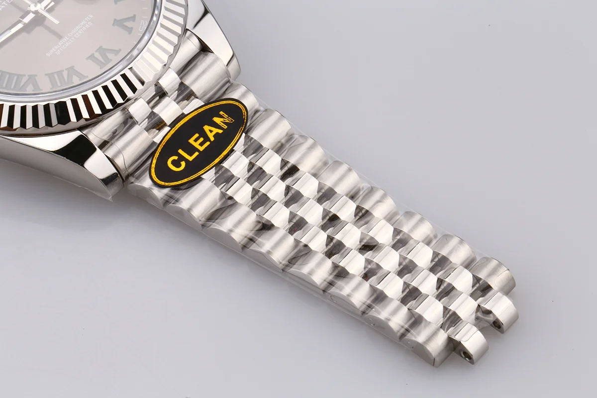 Datejust 41 126334 Bright Black Dial Stick Markers on Jubilee Bracelet