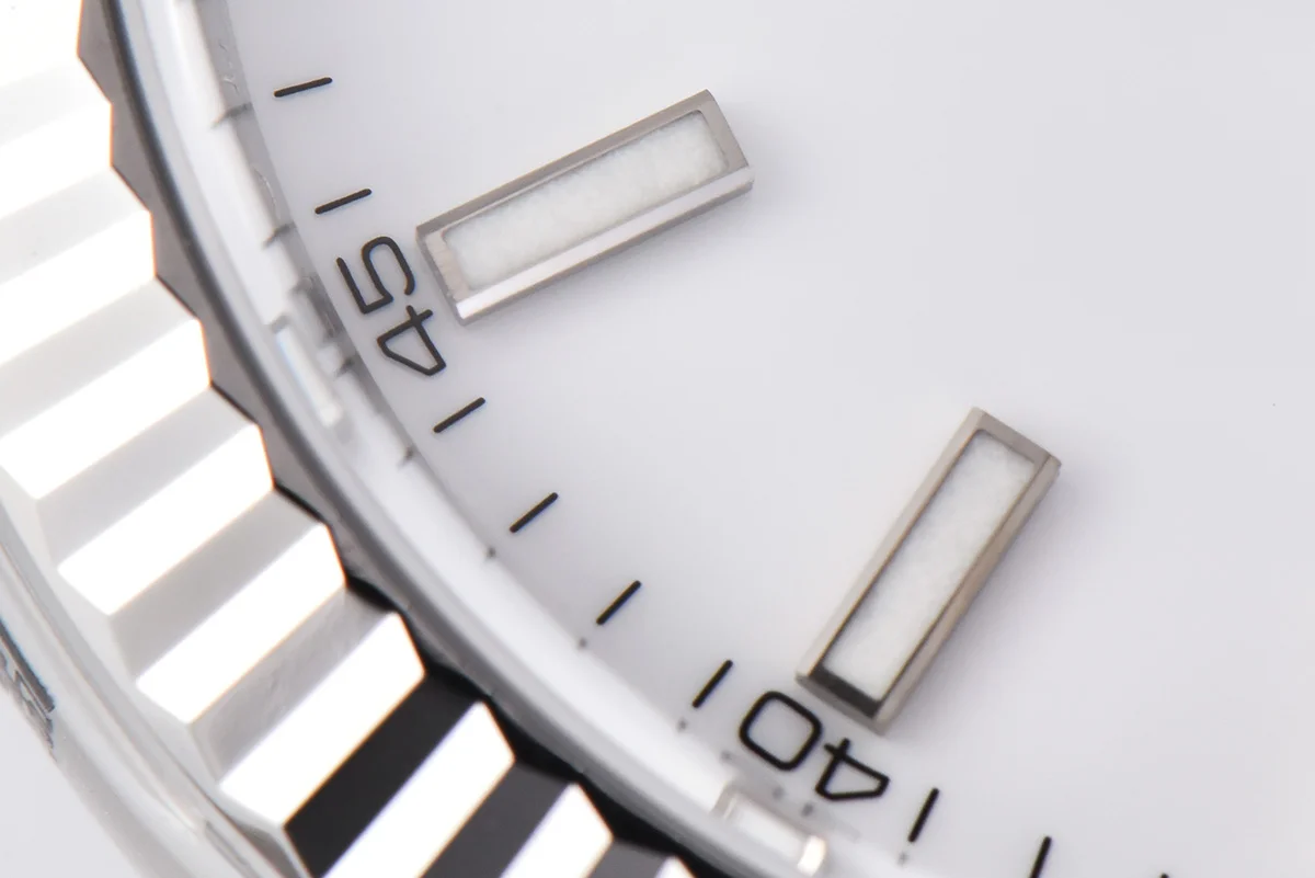 Datejust 41 126334 White Dial Stick Markers on Jubilee Bracelet