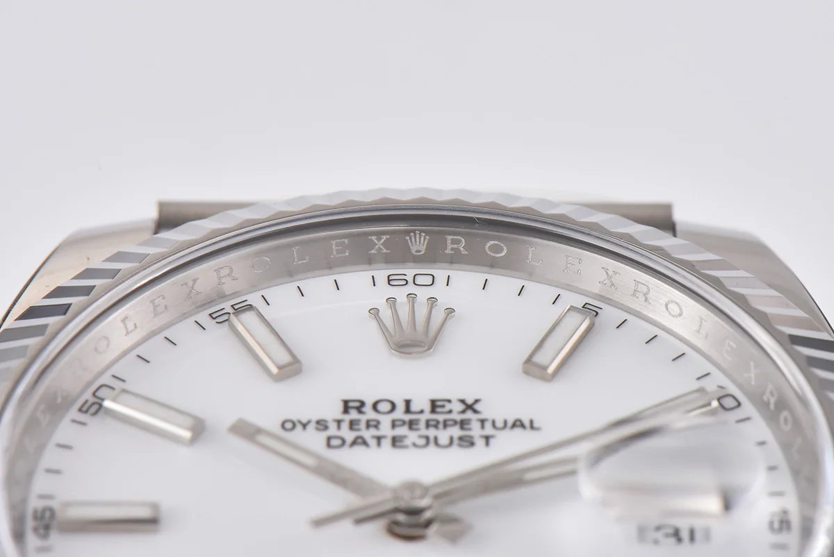 Datejust 41 126334 White Dial Stick Markers on Jubilee Bracelet
