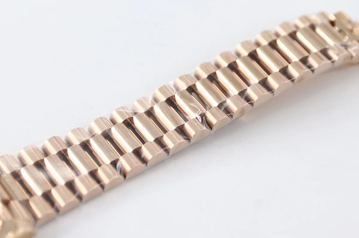 Daydate 36 128235 Eisenkiesel (Quartz Stone) Dial Diamond Markers in Everose Gold