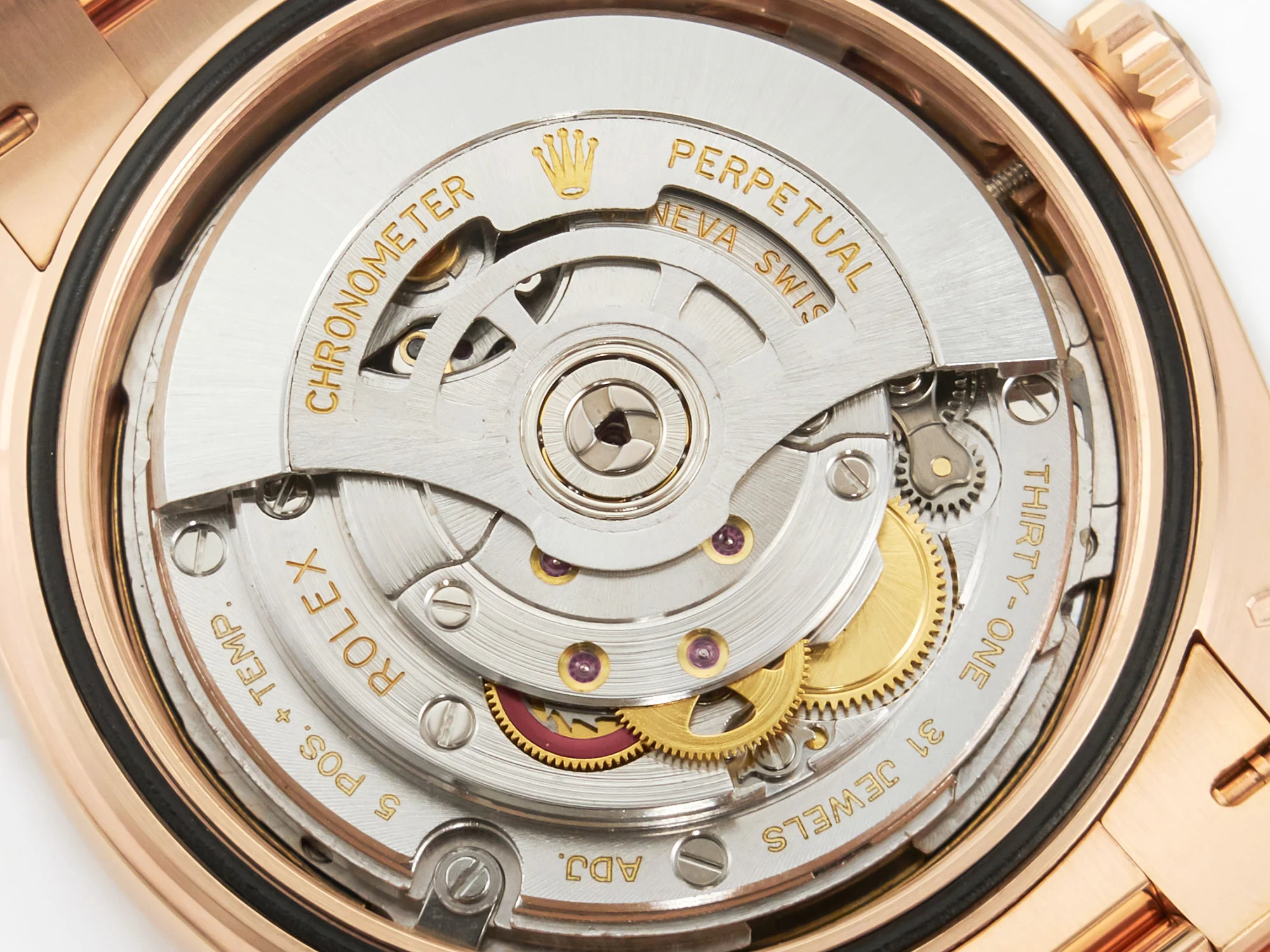 DayDate 40 228235 ARF 904L Steel Brown Stick Dial on President Bracelet VR3255