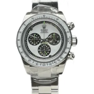 Daytona 116508 Neon Artisans de Genève Unveils White Dial in Steel