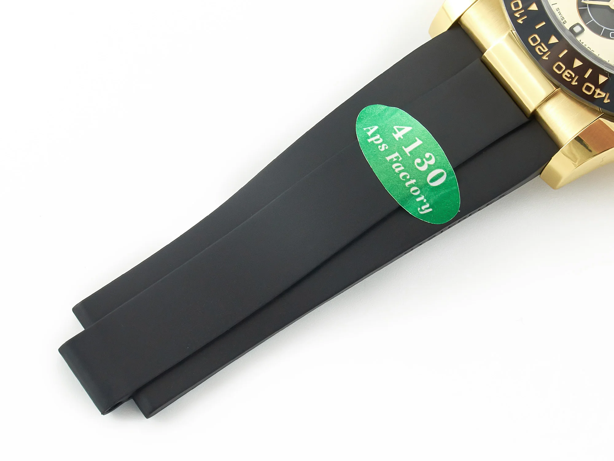 Daytona 116518 APS 1:1 Best Edition 904L SS Case YG Dial on Oysterflex Strap SH4130 (Gain Weight)