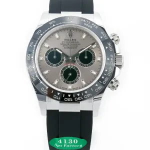 Daytona 116519 APS 1:1 Best Edition 904L SS Case Grey Dial on Oysterflex Strap SH4130 (Gain Weight)