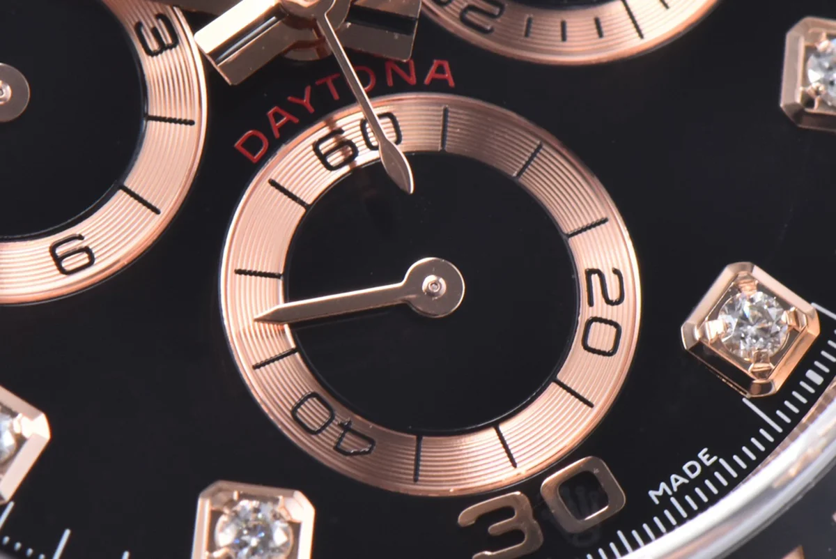 Daytona 126505 Black Dial in Everose Gold