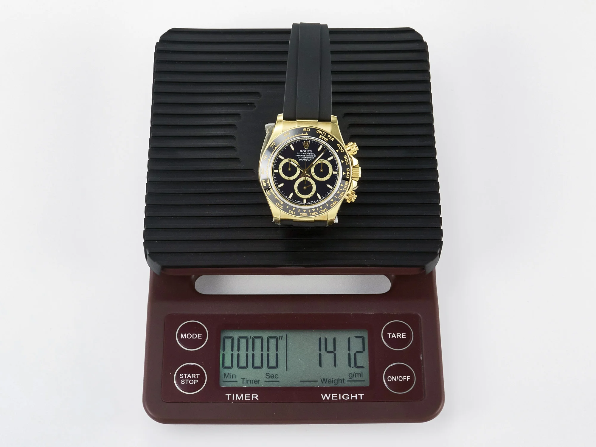 Daytona 126518 QF 1:1 Best Edition Black Dial on Oysterflex Strap SH4131 V6(Gain Weight)