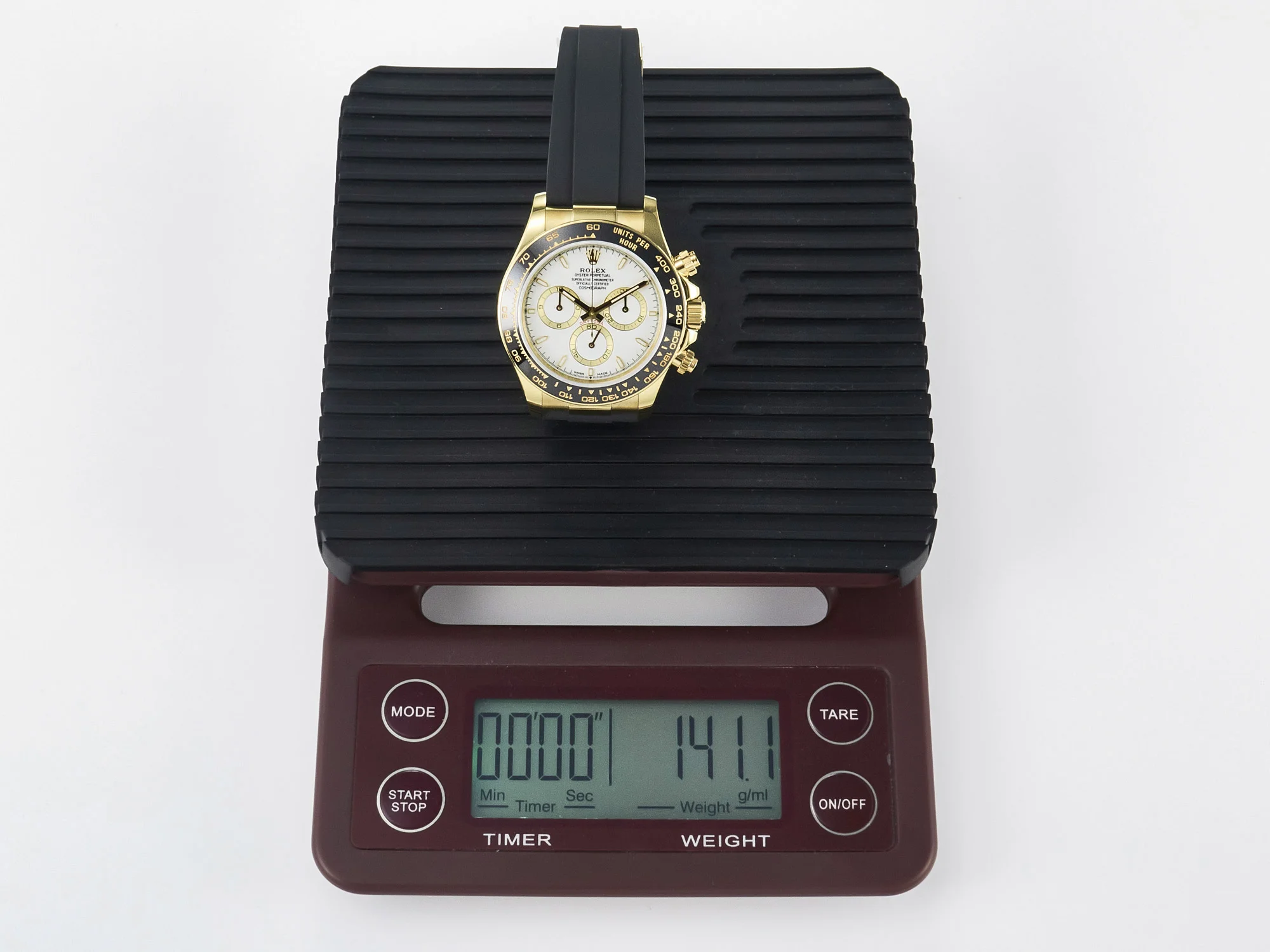 Daytona 126518 QF 1:1 Best Edition White Dial on Oysterflex Strap SH4131 V6(Gain Weight)