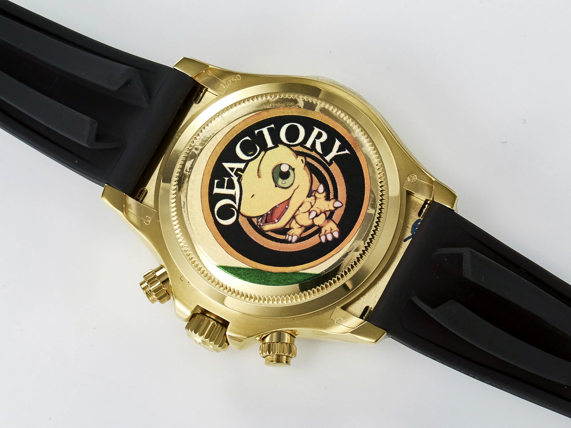 Daytona 126518 QF 1:1 Best Edition YG/Black Dial on Oysterflex Strap SH4131 V6(Gain Weight)