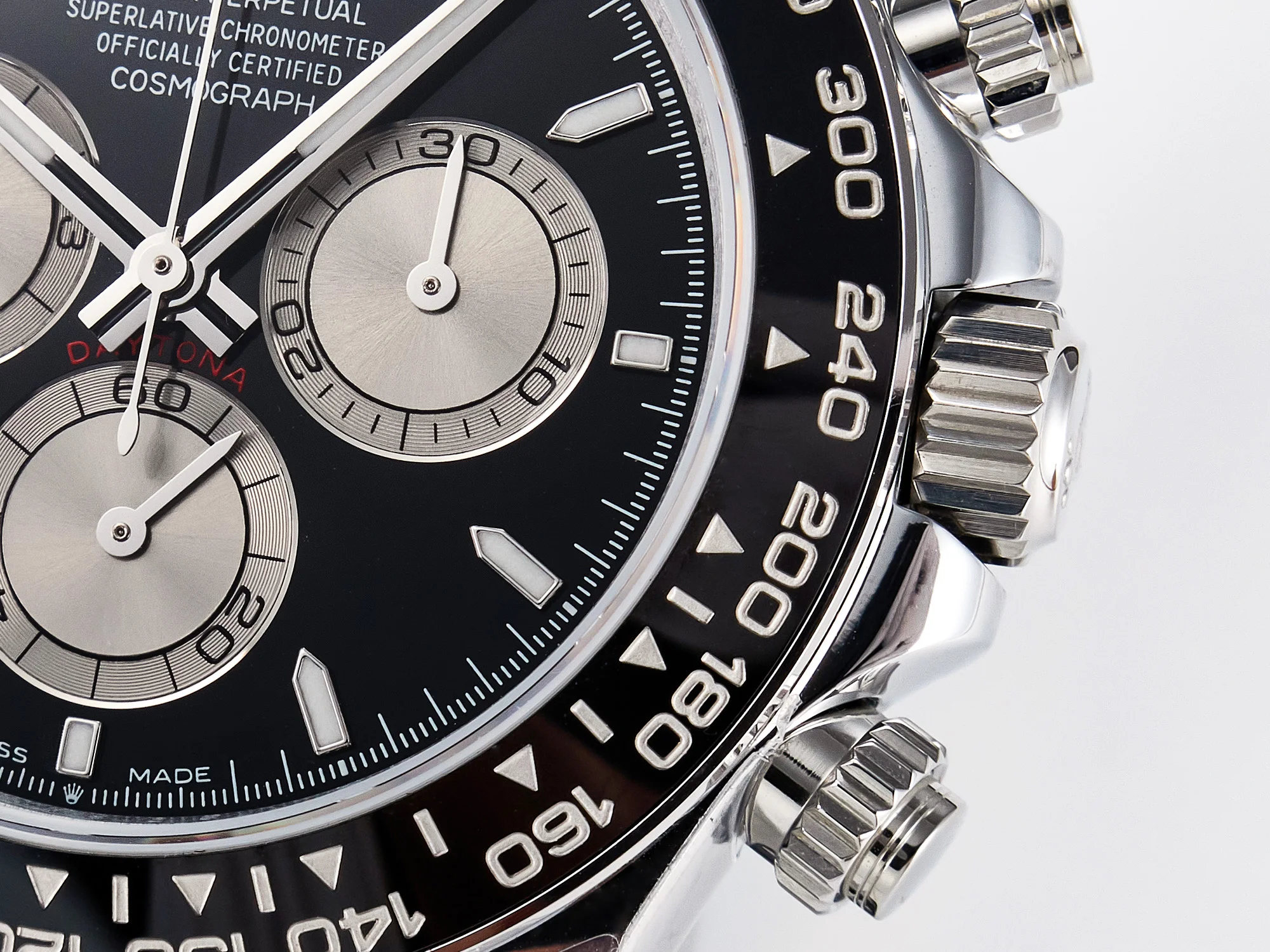 Daytona 126519 QF 1:1 Best Edition Black/Silver Dial on Oysterflex Strap SH4131 V6(Gain Weight)