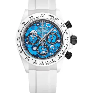 Daytona DIW Custom Flower Dial in Ceramic