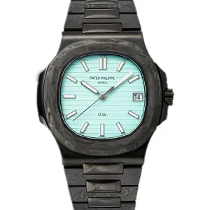 DiW Carbon Nautilus 5711 “Black Grail Celeste”