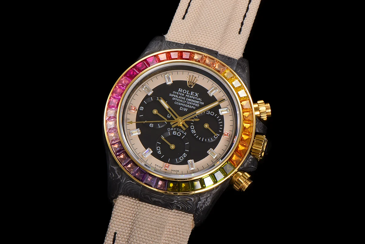 DIW Daytona Rainbow Sunray Carbon