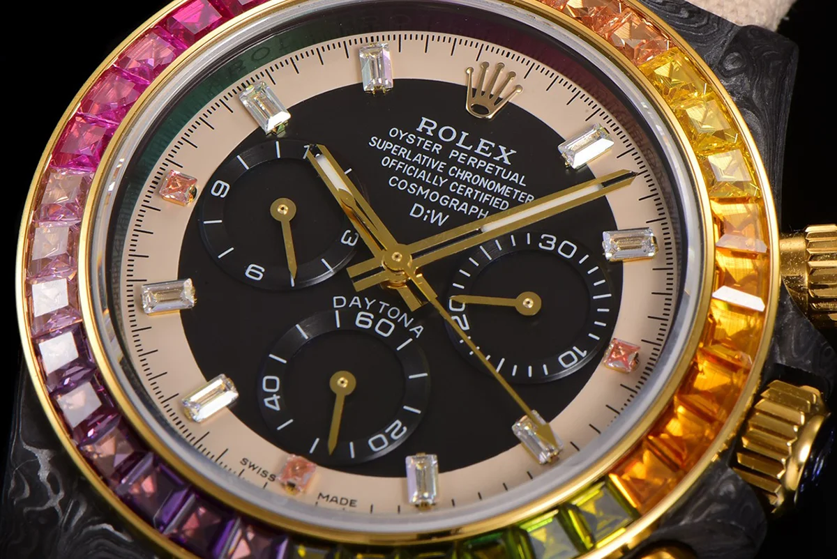 DIW Daytona Rainbow Sunray Carbon